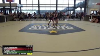 J-7 lbs Round 2 - Lillyan Colburn, Benton Cat Pac vs Aurora Lloyd, Linn Mar Wrestling Club