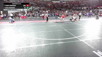 115 lbs Champ. Round 1 - Cash Leisgang, Seymour Area Wrestling Club vs Jace Koester, Fond Du Lac