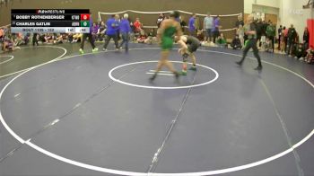 150 lbs Cons. Round 5 - Bobby Rothenberger, Kentwood vs Charles Gatlin, Auburn