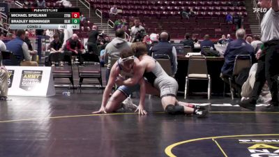 189 lbs Consi 2 - Michael Spielman, Strath Haven vs Bradley Renninger, Blue Mt