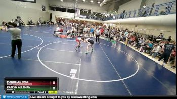 108-116 lbs Round 1 - Maquelle Pace, Champions Wrestling Club vs Kaelyn Alleman, Wasatch