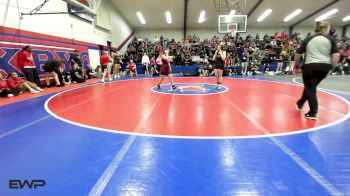 138 lbs Consi Of 8 #1 - Violet Whitlock, Jenks vs Ricki Noll, Broken Arrow Girls