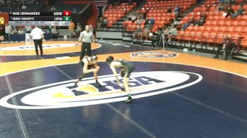 3A 106 lbs Champ. Round 1 - Niko Odiotti, Wilmette (Loyola Academy) vs Noe Hernandez, Lockport (Twp.)