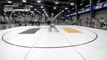 132 lbs Rr Rnd 2 - Landri VonGonten, SheKong vs Emily Sarr, D3 Training Center