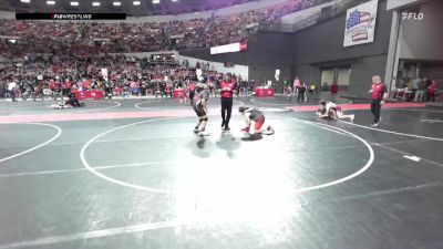 135++ Round 1 - Rielyn Cuff, Red Hot Wrestling Club vs Ali Kraak, Boscobel Youth Wrestling