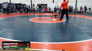 69-74 lbs Quarterfinal - Maddox Martinez, Force Elite vs Tatem Constantini, Team Nazar