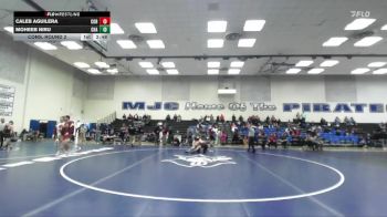 133 lbs Cons. Round 2 - Moheeb Niru, Chabot College vs Caleb Aguilera, College Of Redwoods