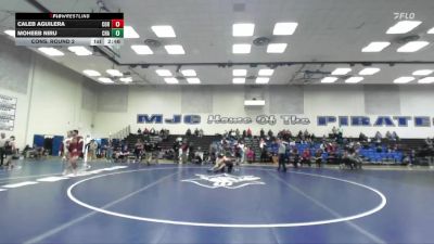 133 lbs Cons. Round 2 - Moheeb Niru, Chabot College vs Caleb Aguilera, College Of Redwoods
