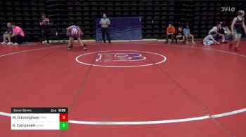 105 lbs Consolation - Mason Cunningham, Frackville vs Gabe Campanelli, Chaddsford