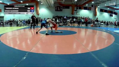 138 lbs Champ. Round 1 - Brodie Altman, Kellam Mat Rats vs Ethan Glessner, Tech Squad Wrestling Club