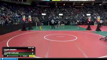 84 lbs Cons. Round 2 - Tyler Swaney, SGO1 vs Cooper Kaplack, MED1