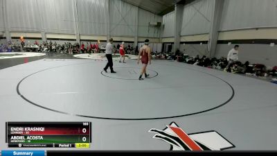 165 lbs Quarters & 1st Wb (16 Team) - Endri Krasniqi, Leander vs Abdiel Acosta, Hereford