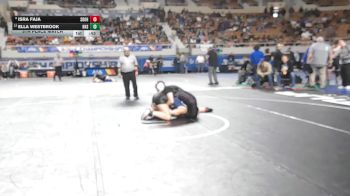 167-D1 5th Place Match - Ella Westbrook, Higley High School vs Isra Faja, Sandra Day O`Connor High School