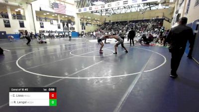 172 lbs Consi Of 16 #2 - Casey Liess, McQuaid Jesuit vs Ryan Lengal, Bishop McDevitt-Harrisburg