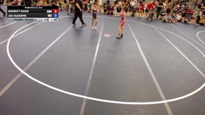 82 lbs Champ. Round 1 - Jase Kratt, Summit Wrestling Academy vs Leland Eddy, West Central Wrestling Club