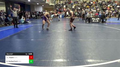 160 lbs Consy 5 - Luke Sipes, Altoona vs Sawyer Rutherford, Father Ryan-TN