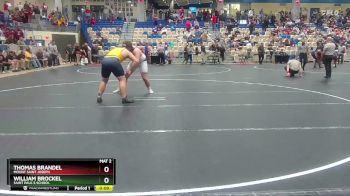 285 lbs Cons. Round 3 - William Brockel, Saint Paul`s School vs Thomas Brandel, Mount Saint Joseph