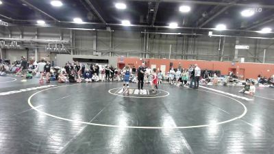 70 lbs Rr Rnd 5 - Audrey Zwick, LADY WARRIORS UNITED / GOLD 4:13 - GK8 vs Paisley Grinder, NE Whale Humpback - GK8