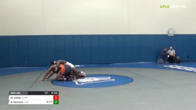 285 lbs Round of 32 - Marquis Cobbs, Campbell vs Brian Kennerly, Virginia
