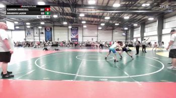 135 lbs Rr Rnd 1 - Cannon Driscoll, TSB vs Braedyn Lazor, Ride Out Wrestling Club