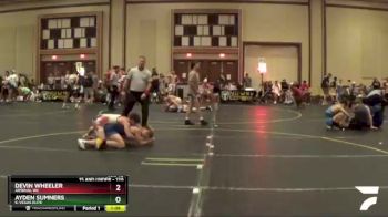 120 lbs Cons. Round 3 - Devin Wheeler, Arsenal WC vs Ayden Sumners, K-Vegas Elite