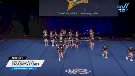 Zone Cheer All-Stars - Broadway Ladies [2025 L1 Junior - Small Day 1] 2025 UCA & UDA All Star National Championship