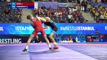 48 kg 1/8 Final - Ivan Seibel, Germany vs Elmar Ishenbekov, Kyrgyzstan