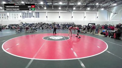 190 lbs Consi Of 4 - Braydon Sohn, Conard vs Rocco Paolino, Bristol Central