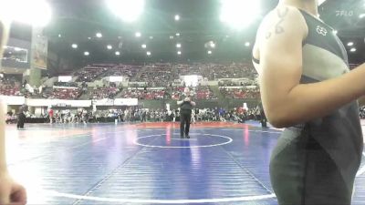 66 lbs Champ. Round 2 - James Johnson, Shelby Coyotes vs Abel Pebbles, Worland Wrestling Club