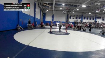 107 lbs Consolation - Alexia Henriquez Silva, North Andover vs Andrea Carvalho, Lowell