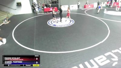 94 lbs Round 3 - Mason Schlaht, Sunkist Kids Monster Garage vs Gabriel Martinez, California