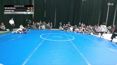 88 lbs Round 2 - Dylan Zellea, Iron Horse Blue vs Hunter Lee, Cordoba Trained