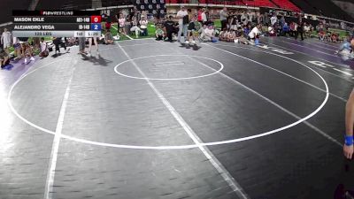 120 lbs Mason Ekle, Alaska 1 14U Boys vs Alejandro Vega, Idaho 14U Boys