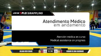 Iasmim De Lima Sabonaro vs Juliana Reis Cidade 2026 IBJJF Sul Americano Championship