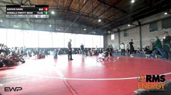 105 lbs Rr Rnd 2 - Justice Davis, Mojo Mulisha 12u vs Avriella Pretty Bear, Team Tulsa Girls NDT
