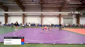 138 lbs Quarterfinal - Rob Generelli, Triumph vs Travis Tuminelli, Triumph