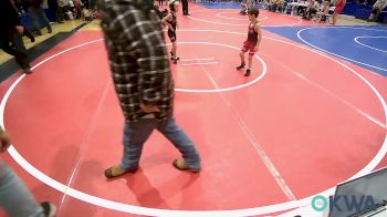 49 lbs Consolation - Anderson Smith, Tahlequah Wrestling Club vs Harley Gibson, Coweta Tiger Wrestling