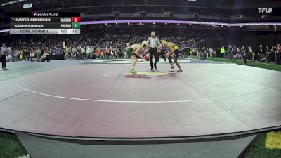 D4-138 lbs Cons. Round 1 - Hunter Anderson, Royal Oak Shrine Catholic vs Kasen Stewart, LeRoy Pine River