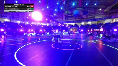 126 lbs Quarterfinal - Charles Aldana, No Team vs Jaden Bernhardt, Bear Cave WC