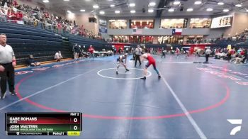 150 lbs Semifinal - Josh Walters, Conroe Woodlands College Park vs Gabe Romans, Allen