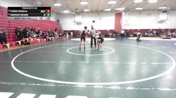 115 lbs Champ. Round 2 - Nathan Hoang, Jesse Bethel vs Cairo Padilla, Las Lomas