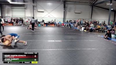 138 lbs Cons. Semi - Ayden Surratt, Unattached vs Henry Martin Schultz, Legacy Elite WC