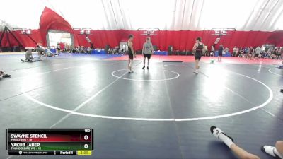 150 lbs Placement (16 Team) - Yakub Jaber, Thunderbird WC vs Swayne Stencil, Marathon