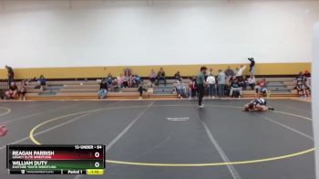 64 lbs Round 5 - Reagan Parrish, Legacy Elite Wrestling vs William Duty, Eastside Youth Wrestling