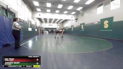 106 lbs Cons. Round 3 - Andrew Graff, Mt Carmel vs Zac Tran, Torrey Pines
