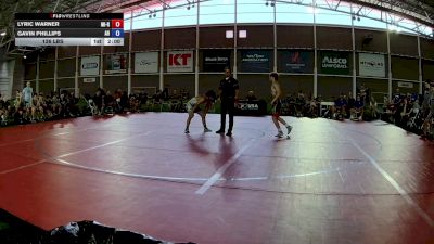 126 lbs Lyric Warner, Michigan Red vs Gavin Phillips, Arkansas