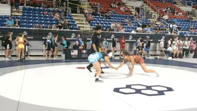 140 lbs Champ. Rd Of 128 - Kindy Sproat, Nebraska vs Mia Spadavecchia, New Jersey