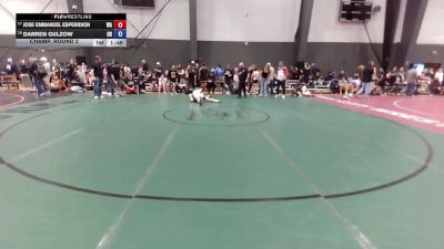 16U Boys FS - 113 lbs Champ. Round 2 - Jose Emmanuel Esperidion, WA vs Darren Gulzow, OR