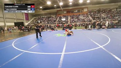 61 kg Champ. Rd Of 32 - Carleigh Clark, BullTrained Wrestling vs Lilli Cooper, Big Game Wrestling Club