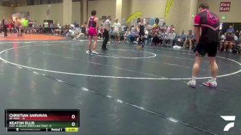 132 lbs Round 4 (6 Team) - Christian Sarvavia, MF Army vs Keaton Ellis, East Alabama Wrestling Team